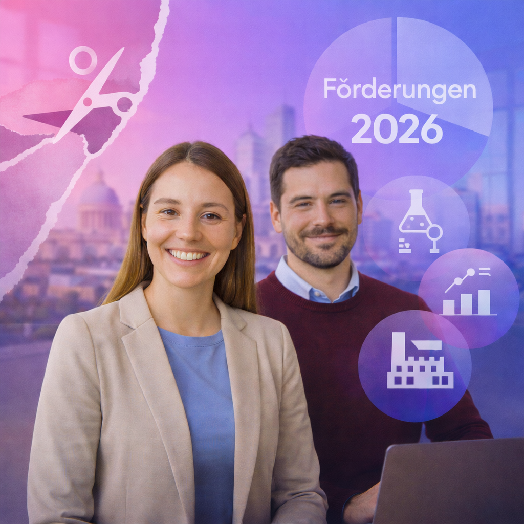 Impulsschmiede – Warum Förderungen 2026 kein „Opfer der Sparrhetorik“ werden – ein klarer Blick für Gründer & KMU.